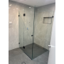 Jara Rectangular Shape Frameless Pivot Door Shower Screens (751-800) Door Side * 2000H Jara Rectangular Shape Frameless Pivot Door Shower Screens (751-800) Door Side * 2000H